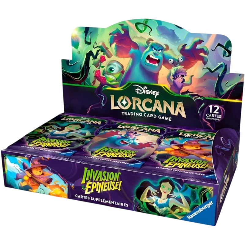 Disney - Lorcana - Display de 24 Boosters - Chapitre 13 - Invasion Épineuse