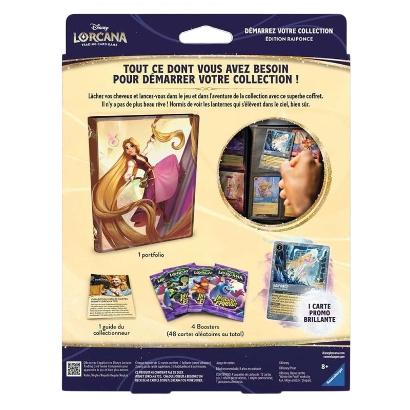 Disney - Lorcana - Coffret Démarrez votre Collection - Chapitre 13 - Invasion épineuse - Raiponce (S13-14)