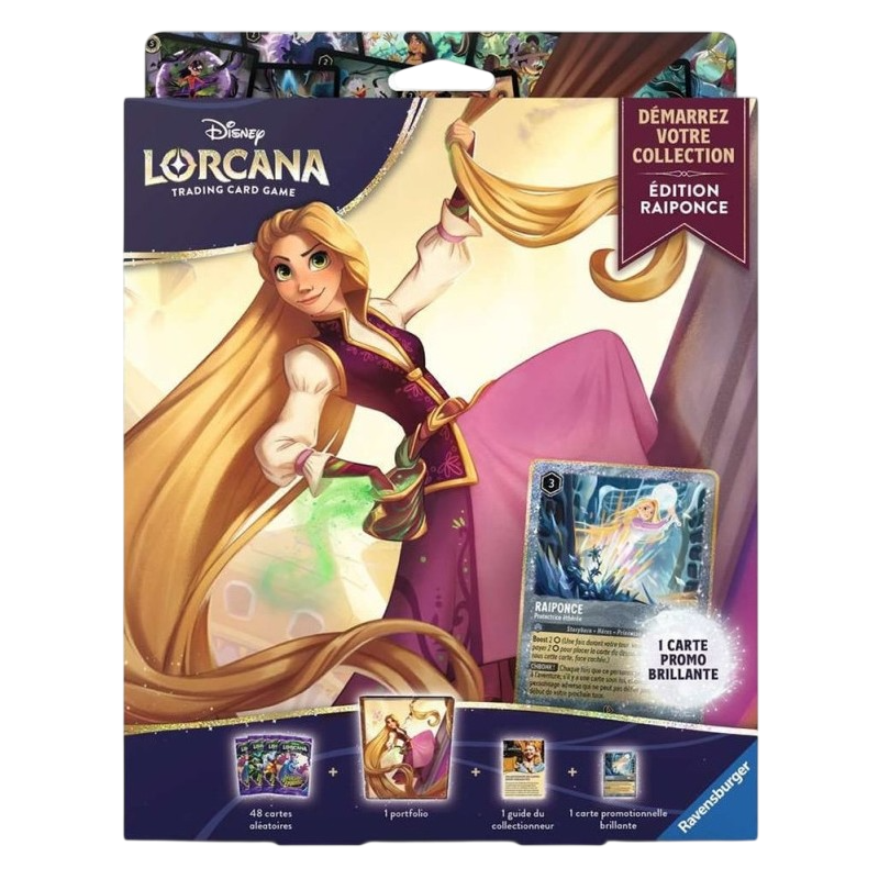 Disney - Lorcana - Coffret Démarrez votre Collection - Chapitre 13 - Invasion épineuse - Raiponce (S13-14)