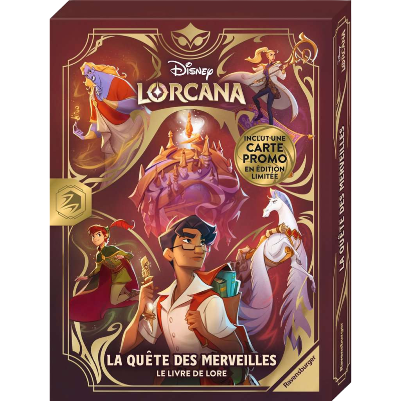 Disney - Lorcana - La Quête des Merveilles : Le Livre de Lore