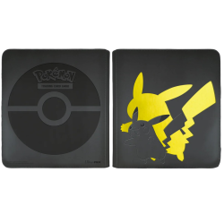 Ultra Pro - PRO-Binder 12 Cases Zip Pokémon Elite Series : Pikachu - 480 cartes