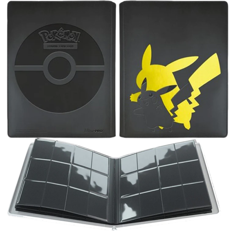 Ultra Pro - PRO-Binder 12 Cases Zip Pokémon Elite Series : Pikachu - 480 cartes