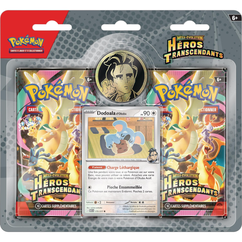 Pokémon - Duo Pack ME02.5 - Héros Transcendants - Saquedeneu / Dodoala