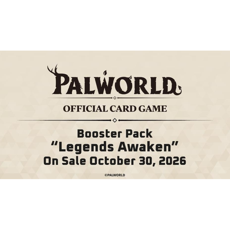 Palworld Official Card Game - Display 12 Boosters - BP02 - Legends Awaken