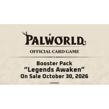 Palworld Official Card Game - Booster - BP02 - Legends Awaken