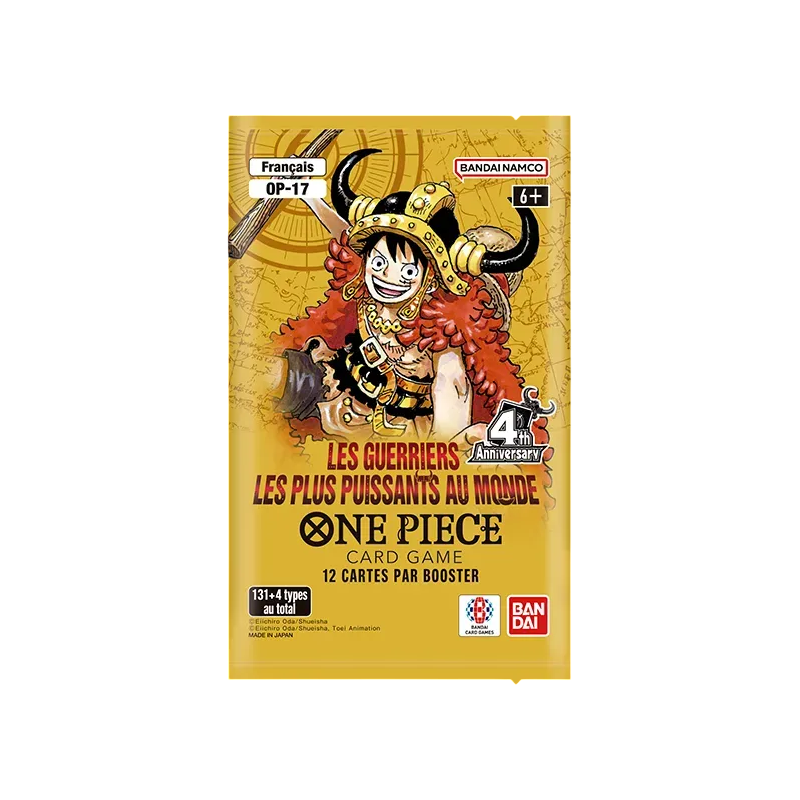One Piece - Display de 24 boosters - OP17 - Les guerriers les plus puissants au monde