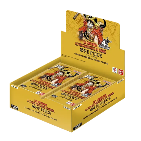 One Piece - Display de 24 boosters - OP17 - Les guerriers les plus puissants au monde