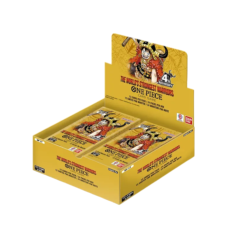 One Piece - Display de 24 boosters - OP17 - The World's Strongest Warriors - EN