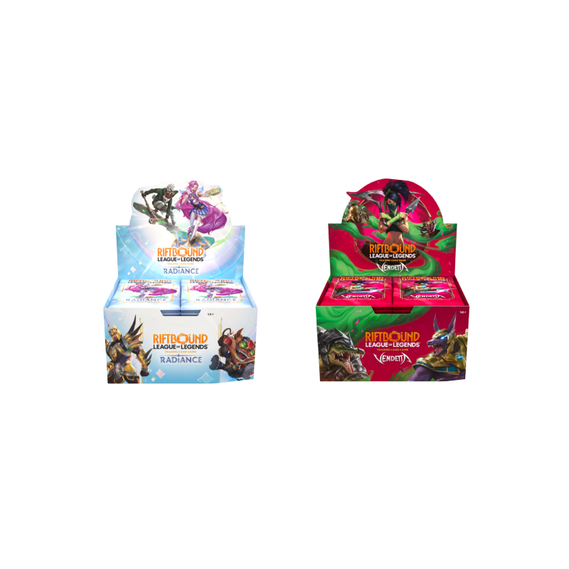 Riftbound: League of Legends TCG - Pack - Displays Set 4 Vendetta + Set 5 Radiance - FR