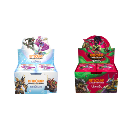 Riftbound: League of Legends TCG - Pack - Displays Set 4 Vendetta + Set 5 Radiance - FR