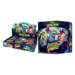 Disney - Lorcana - Pack - Display de 24 Boosters et Coffret Trésor des Illumineurs - Chapitre 13 - Invasion Épineuse