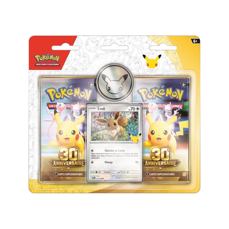 Pokémon - Duo Pack ME05.5 - 30e Anniversaire - Évoli