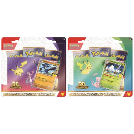 Pokémon - Tripack ME05.5 - 30e Anniversaire - Lucario / Noadkoko d’Alola