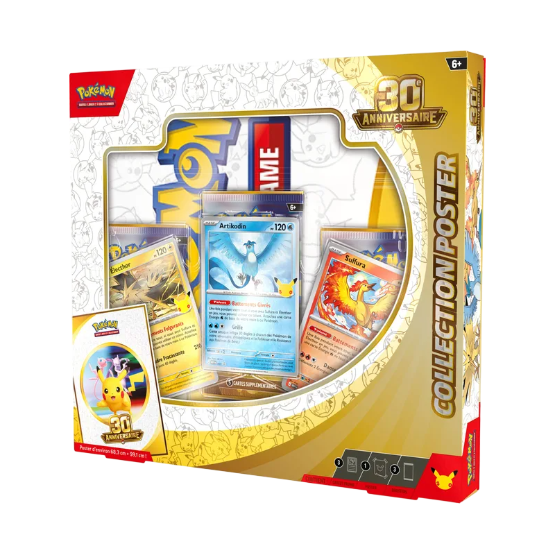 Pokémon - Collection Poster ME05.5 - 30e Anniversaire