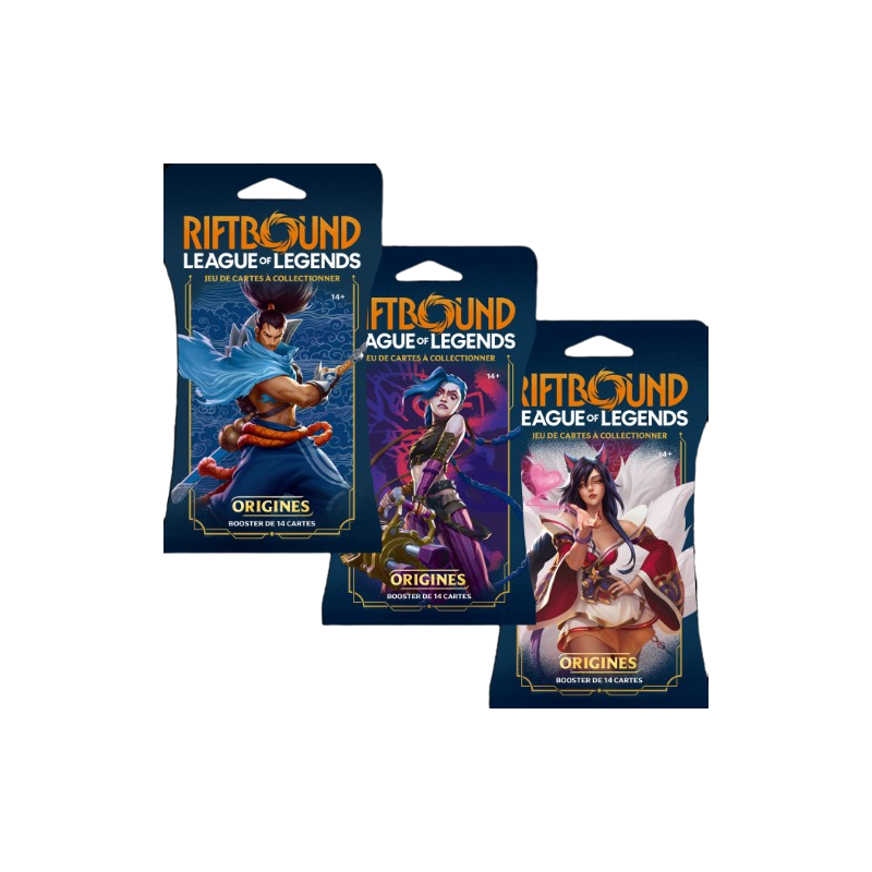 Riftbound: League of Legends TCG - Pack - Display - Set 1: Origines + Coffret Premiers Pas - FR