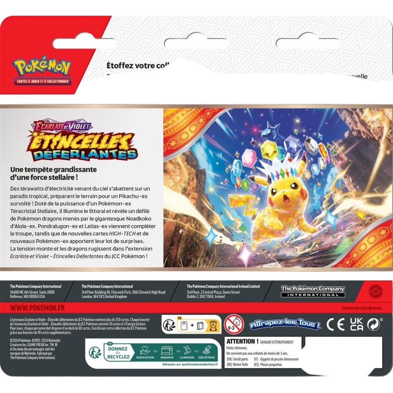 Pokémon - Tripack EV08 - Maraiste / Electhor