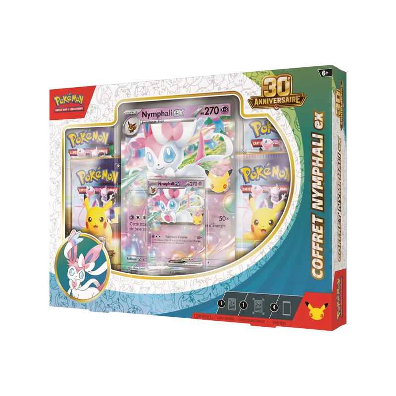 Pokémon - Coffret ME05.5 - 30e Anniversaire - Nymphali-ex