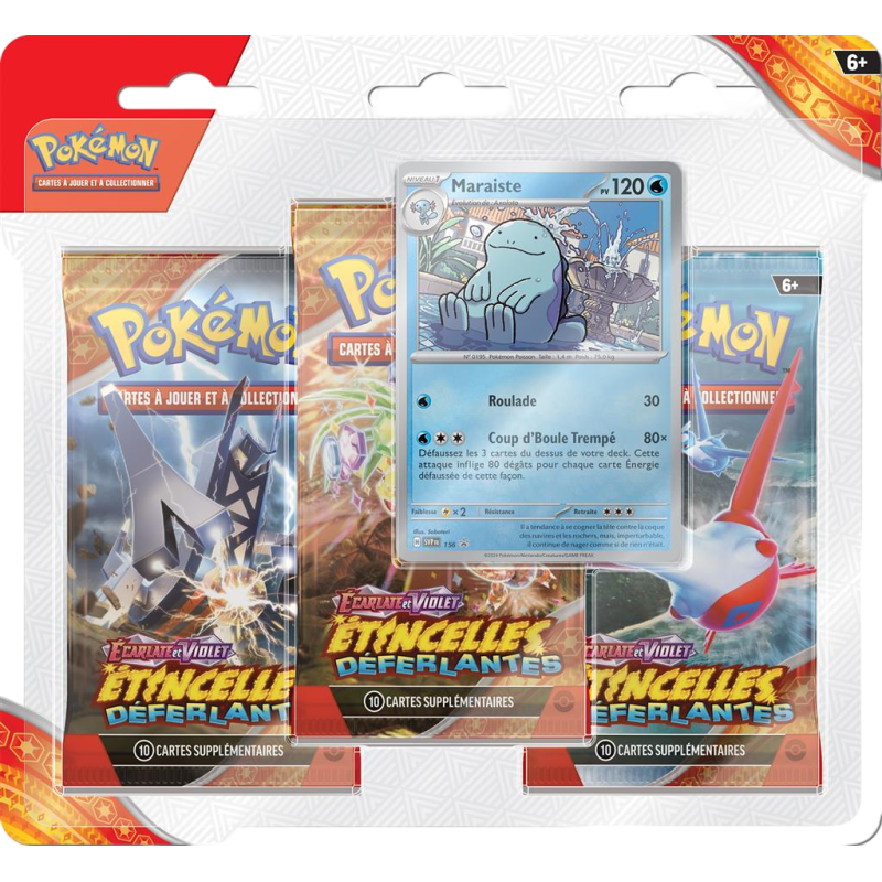 Pokémon - Tripack EV08 - Maraiste / Electhor