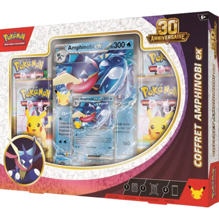 Pokémon - Coffret ME05.5 - 30e Anniversaire - Amphinobi-ex