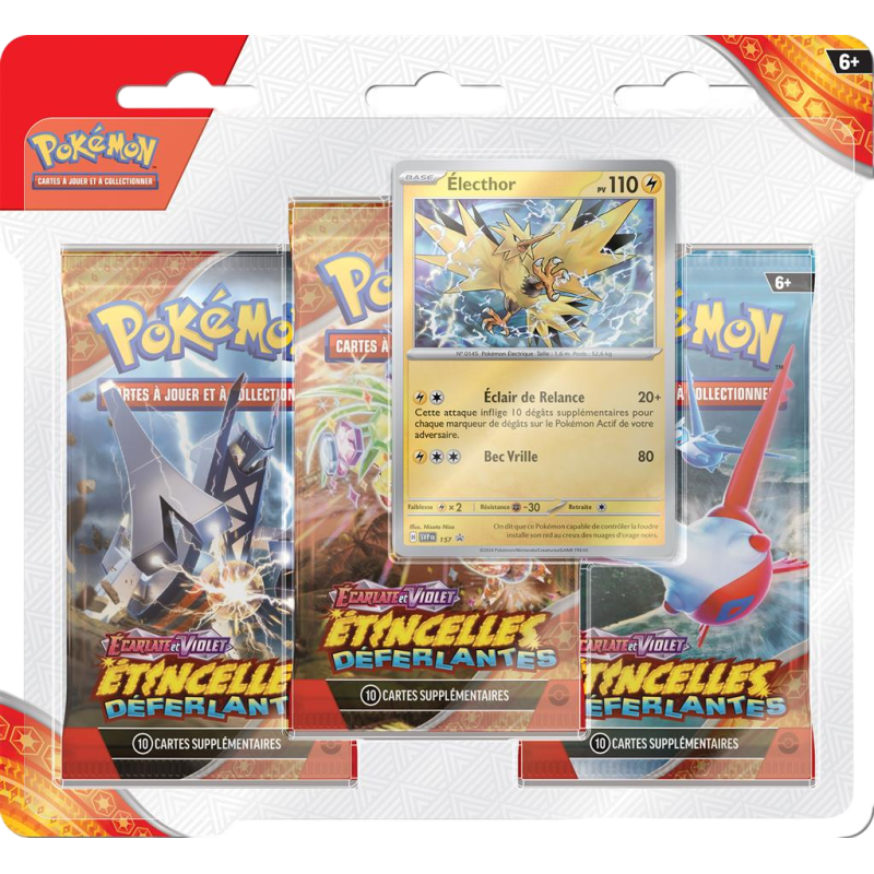 Pokémon - Tripack EV08 - Maraiste / Electhor