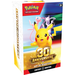 Pokémon - Bundle de 6 boosters - ME05.5 - 30e Anniversaire