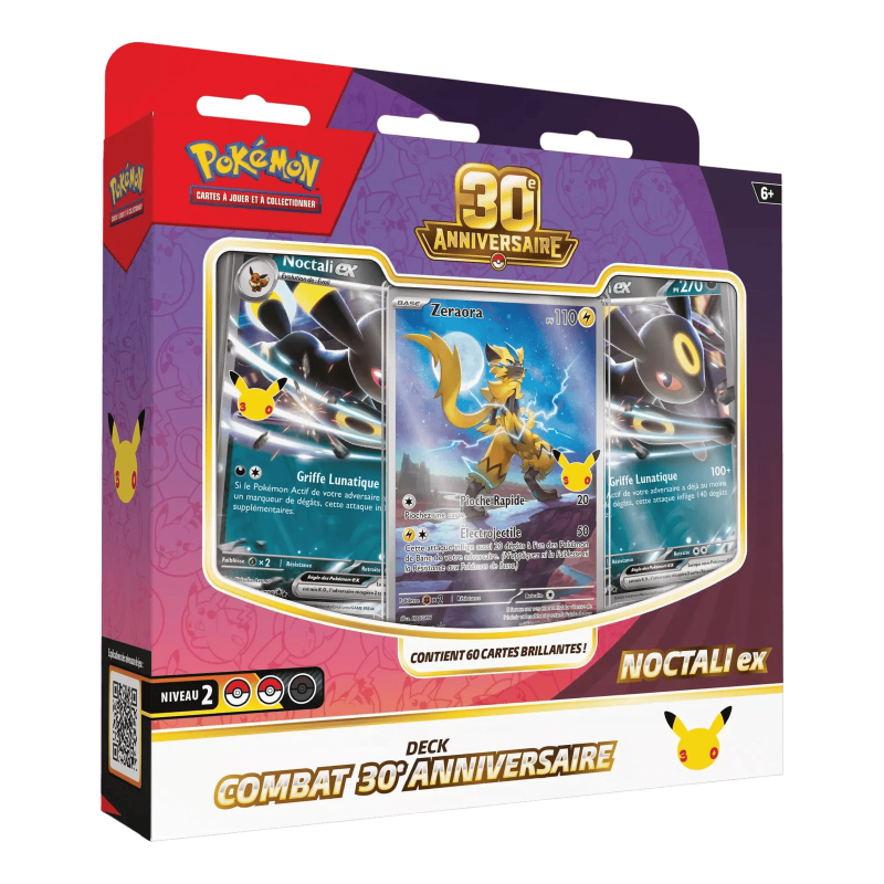 Pokémon - Deck Combat - ME05.5 - 30e Anniversaire - Mentali-ex / Noctali-ex