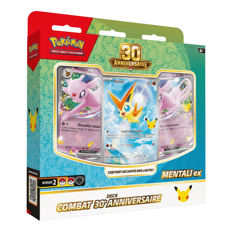 Pokémon - Deck Combat - ME05.5 - 30e Anniversaire - Mentali-ex / Noctali-ex
