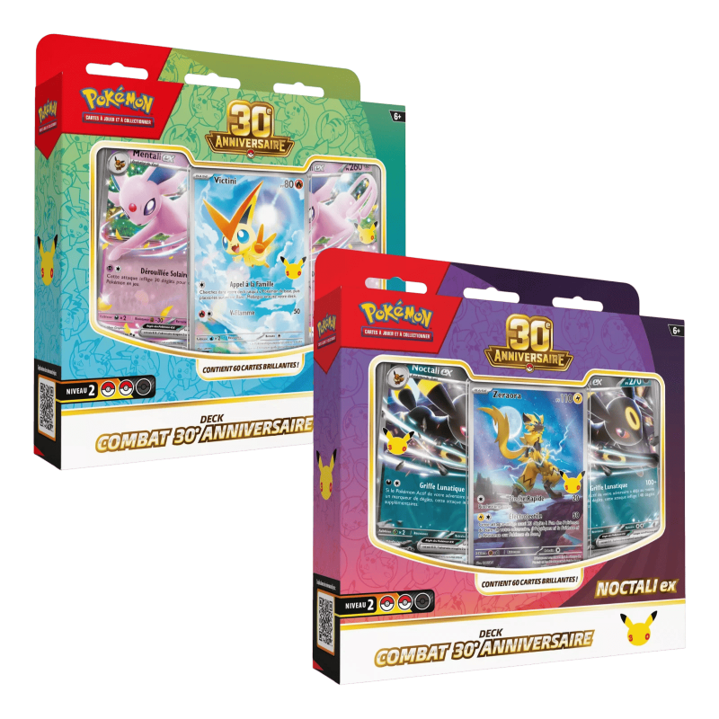 Pokémon - Deck Combat - ME05.5 - 30e Anniversaire - Mentali-ex / Noctali-ex