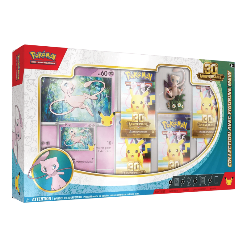 Pokémon - Coffret Collection Figurine - ME05.5 - 30e Anniversaire - Mew / Mewtwo