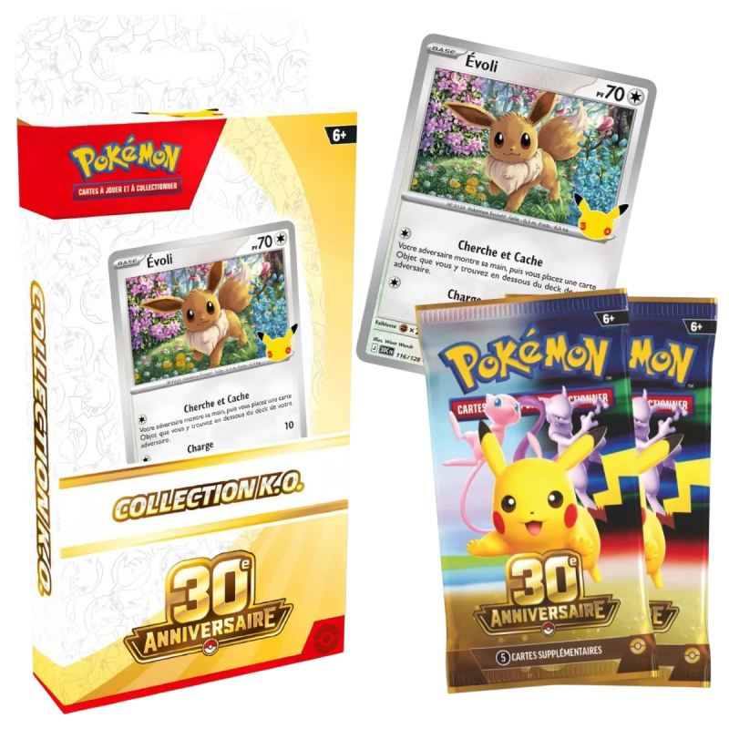 Pokémon - Collection K.O ME05.5 - 30e Anniversaire - Évoli