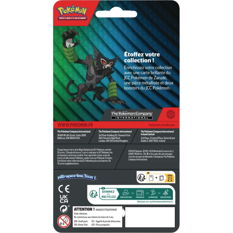 Pokémon - Duo Pack - Q3 26 - Zarude