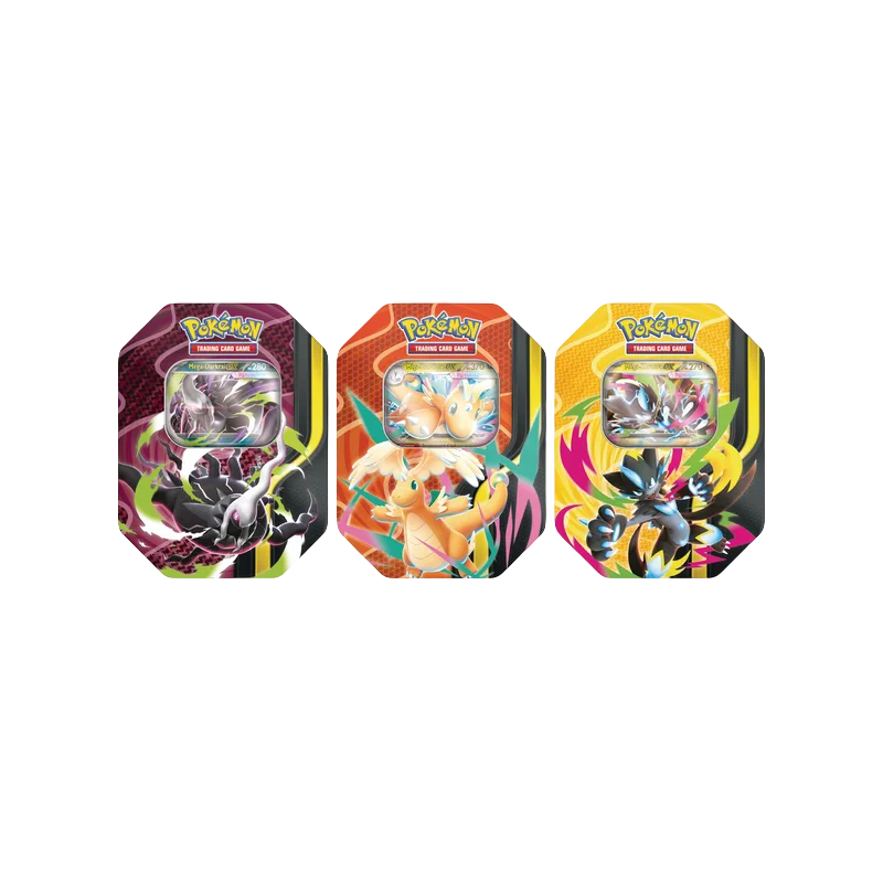 Pokémon - Pokébox - Méga Puissances - Méga-Dracolosse-ex / Méga-Darkrai-ex / Méga-Zeraora-ex