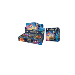 Disney - Lorcana - Pack - Display de 24 Boosters + Coffret Trésor des Illumineurs - Chapitre 10 - Lueurs dans les Profondeurs