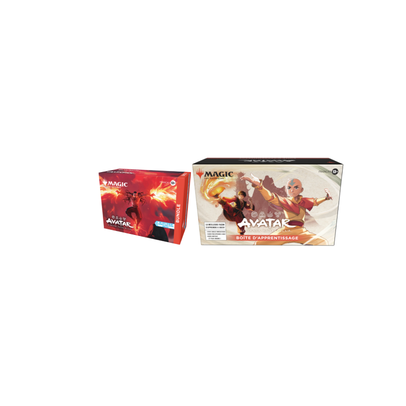 Magic: The Gathering - Pack - Bundle + Boîte d’apprentissage - Avatar Le Dernier Maitre De L'air