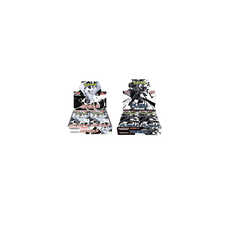 Pokémon - Pack - Displays SV11B - Black Bolt + SV11W - White Flare