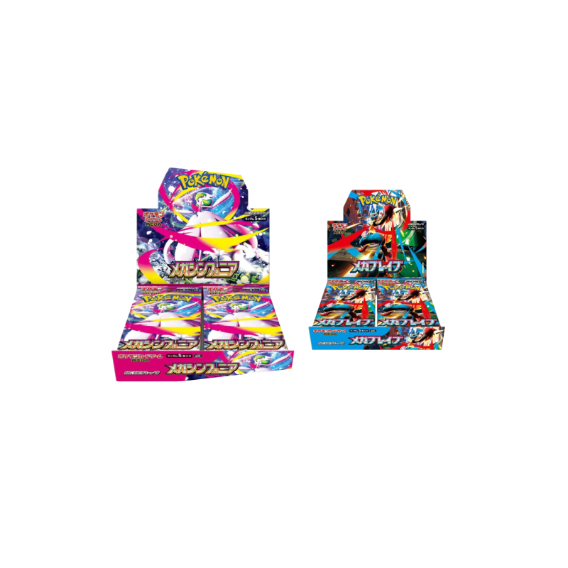 Pokémon - Pack - Displays M1L - Mega Brave + M1S - Mega Symphonia