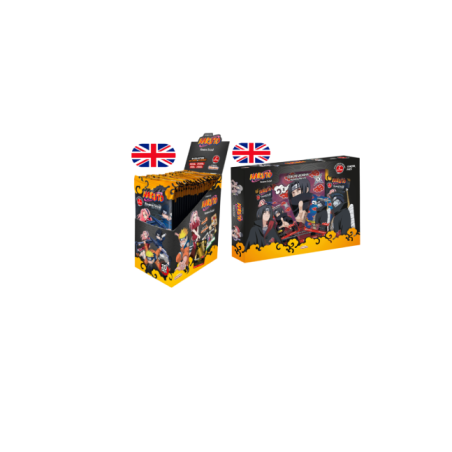 Naruto Mythos TCG - Pack - Display + Coffret Itachi - Set 1 - Konoha Shidō - Édition 2 - EN