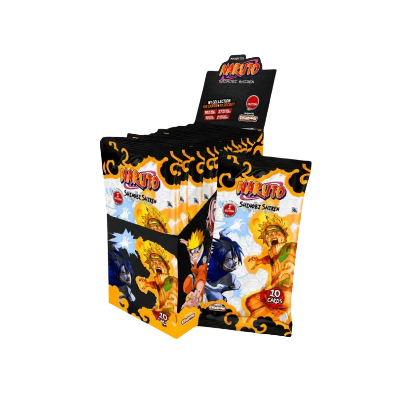 Naruto Mythos TCG - Display de 24 Boosters - Set 2 - Shinobi Shiren - Édition 1 - FR
