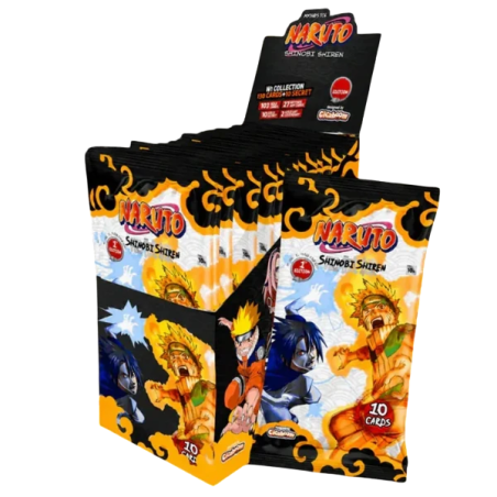 Naruto Mythos TCG - Display de 24 Boosters - Set 2 - Shinobi Shiren - Édition 1 - FR