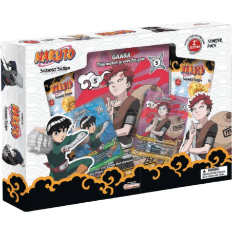 Naruto Mythos TCG - Coffret Spécial A - Set 2 - Shinobi Shiren - Édition 1 - Gaara & Rock Lee - EN