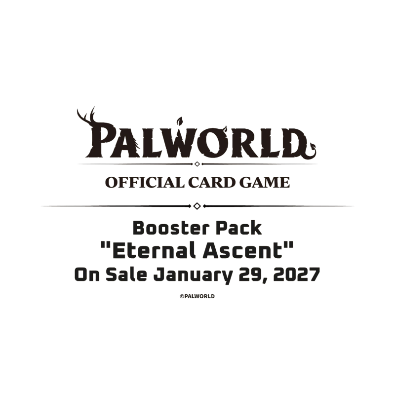 Palworld Official Card Game - Display de 12 Boosters - BP03 - Eternal Ascent