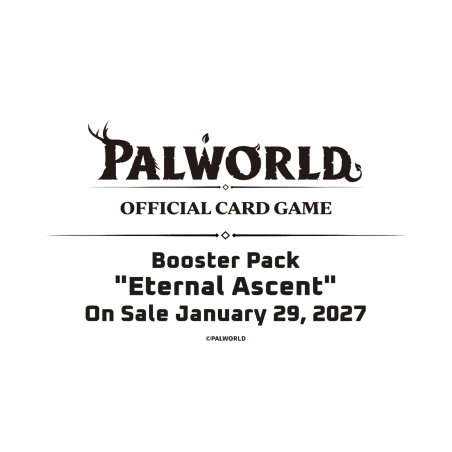 Palworld Official Card Game - Display de 12 Boosters - BP03 - Eternal Ascent