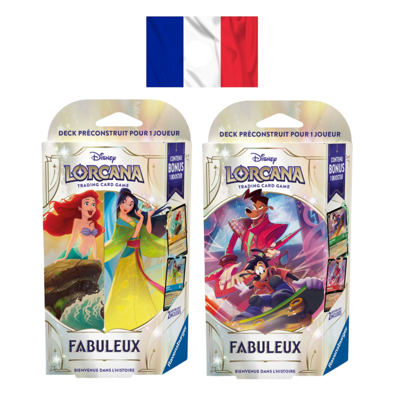 Disney - Lorcana - Decks de Démarrage - Chapitre 9 - Fabuleux