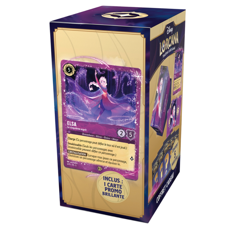 Disney - Lorcana - Coffret Cadeau Elsa - Chapitre 9 - Fabuleux