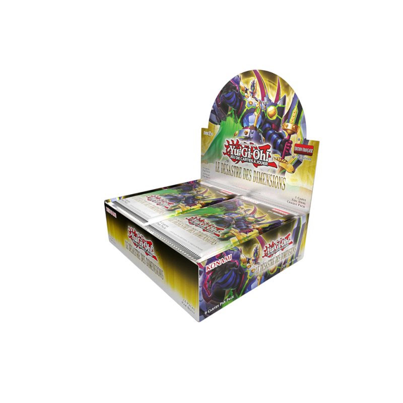 Yu-Gi-Oh! - Display de 24 boosters - Le Désastre Des Dimensions