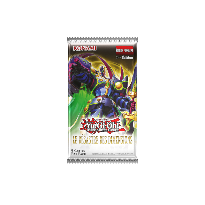 Yu-Gi-Oh! - Display de 24 boosters - Le Désastre Des Dimensions