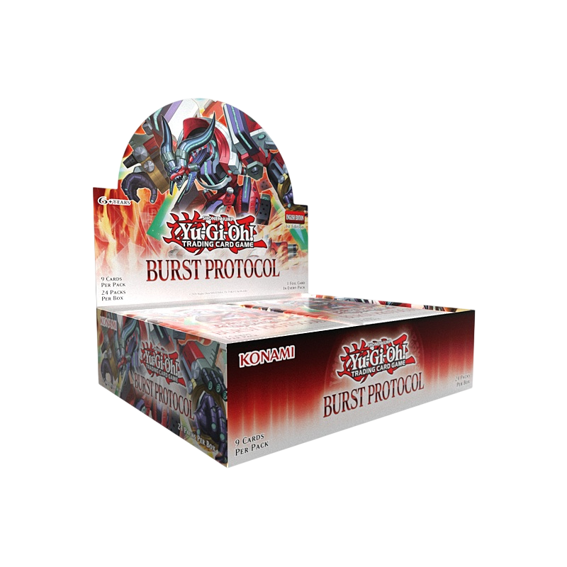 Yu-Gi-Oh! - Display de 24 boosters - Burst Protocol