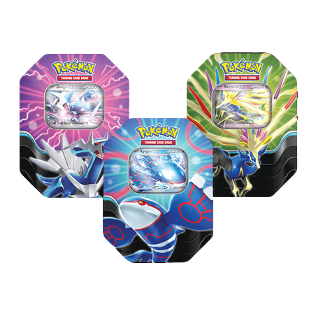 Pokémon - Pokébox Q1 2025 Légendes Azur - Kyogre-ex / Xerneas-ex / Dialga-ex