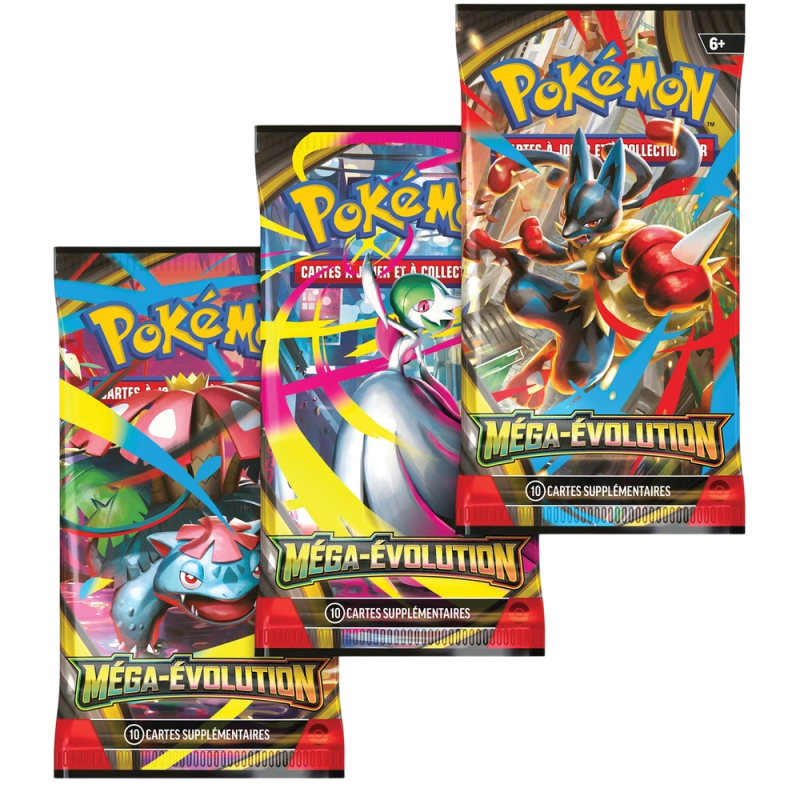 Pokémon - Tripack ME01 - Méga-Évolution
