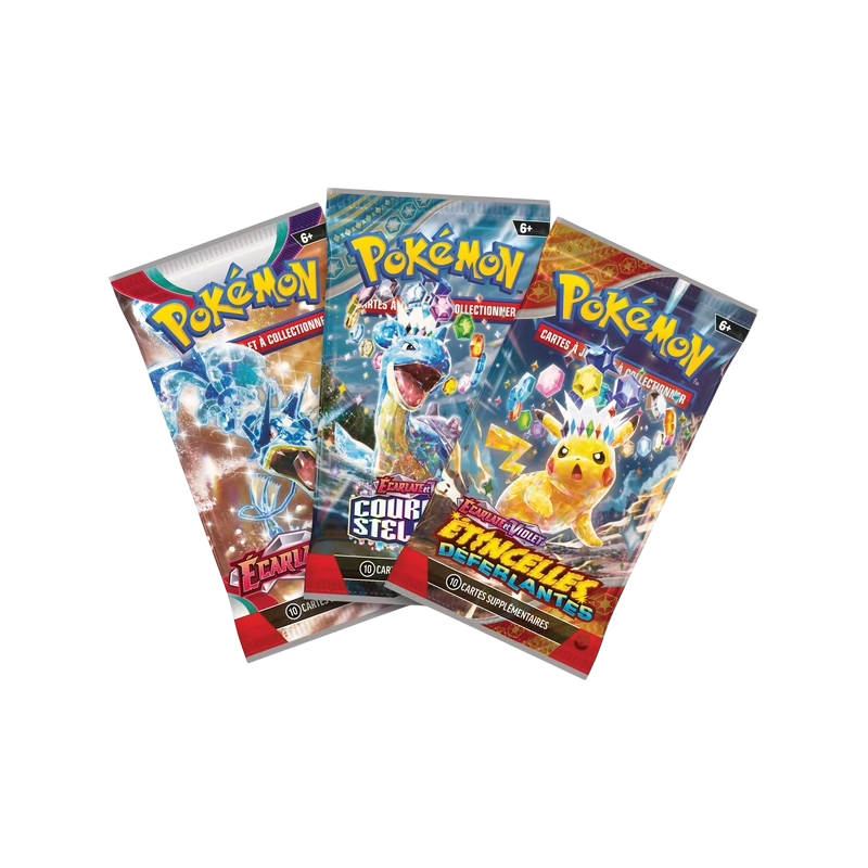 Pokémon - Tin Cube 2025 - Trésors du Fléau / Paradoxe / Ogerpon